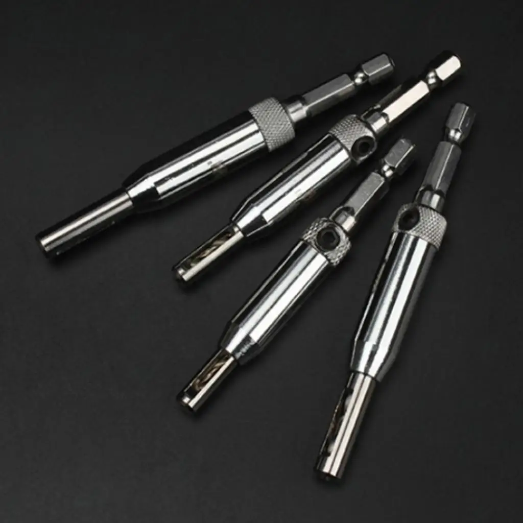 

Self-centering Wood Hinge Drill Bit Tool Set-5/64 "7 /