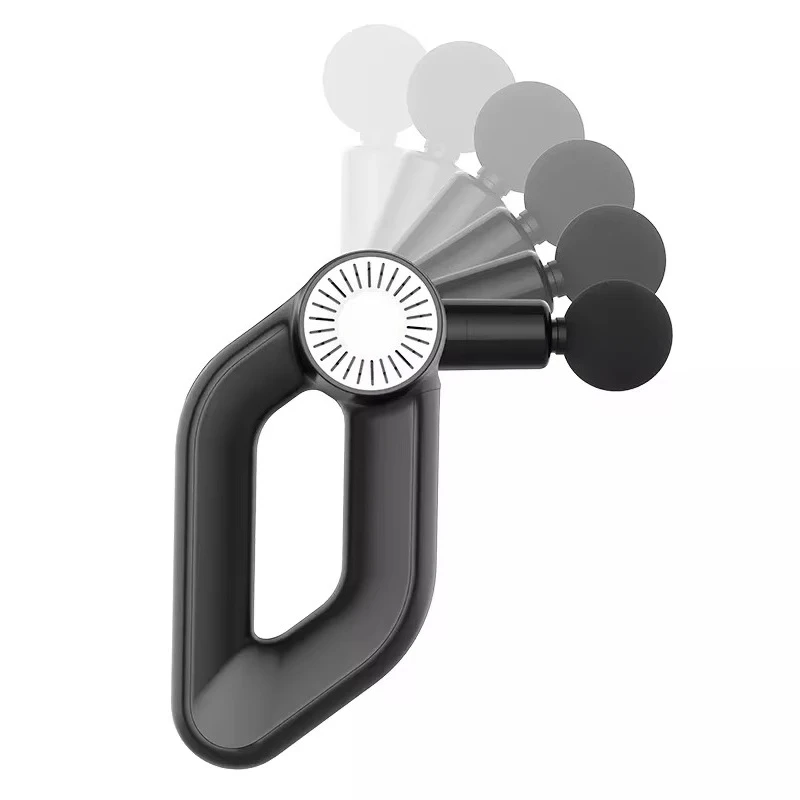 ปืนนวดกล้ามเนื้อแบบมือถือ Professional D6 Pro สำหรับนวดเนื้อเยื่อชั้นลึก 16 มม. คุณภาพสูง พร้อมหน้าจอสัมผัส