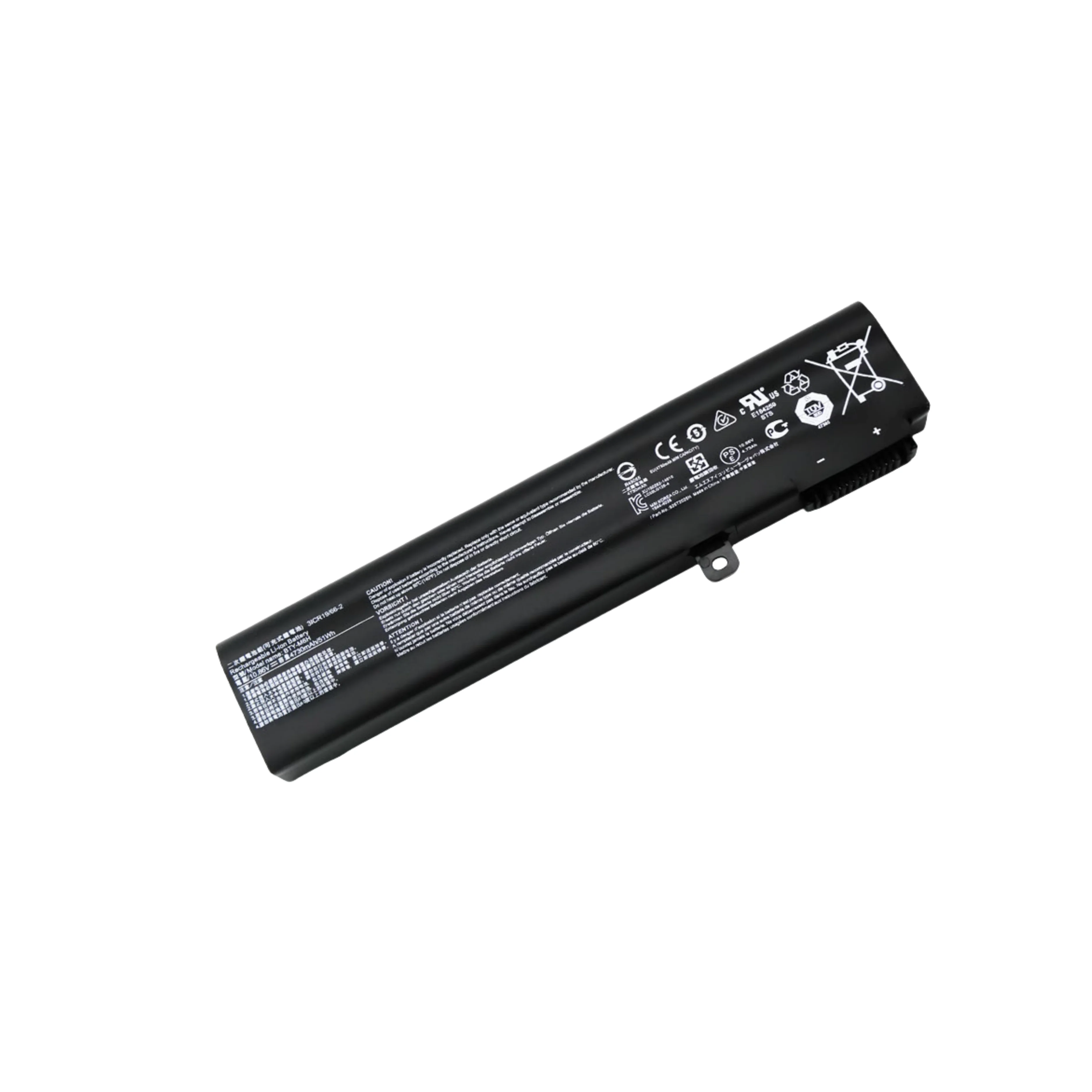 

MSI GE72 62 MS-16J1 BTY-M6H 6QD-001XCN