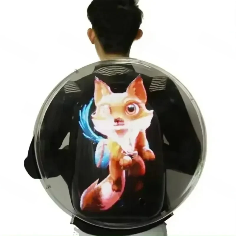 Backpack 50cm Led Display 3d for Advertisingl Ed Fan 3d Hologram