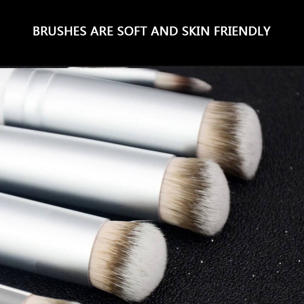 Pennello per correttore per fondotinta Pennelli per fard per contorno premium Pennello per trucco viso denso impeccabile sotto gli occhi per sfumare