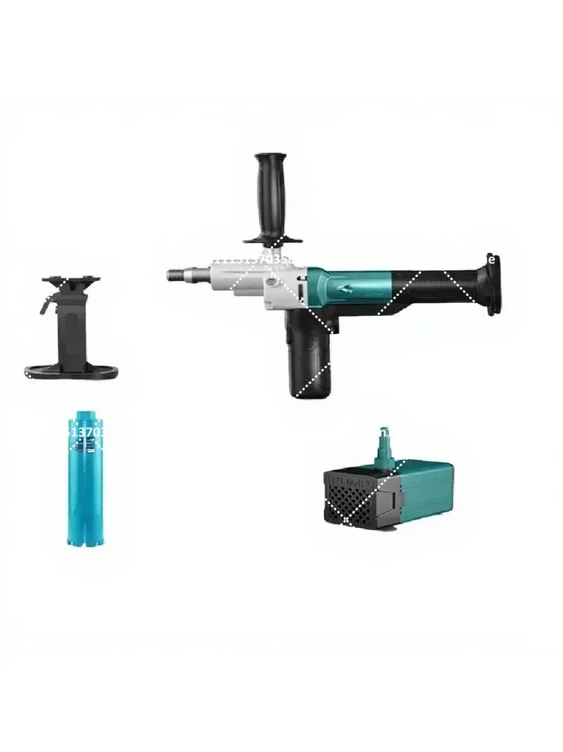 220V Electric Diamond Core Drill Mixer Concrete Dry Wet Engineering Torque Drilling Machine
