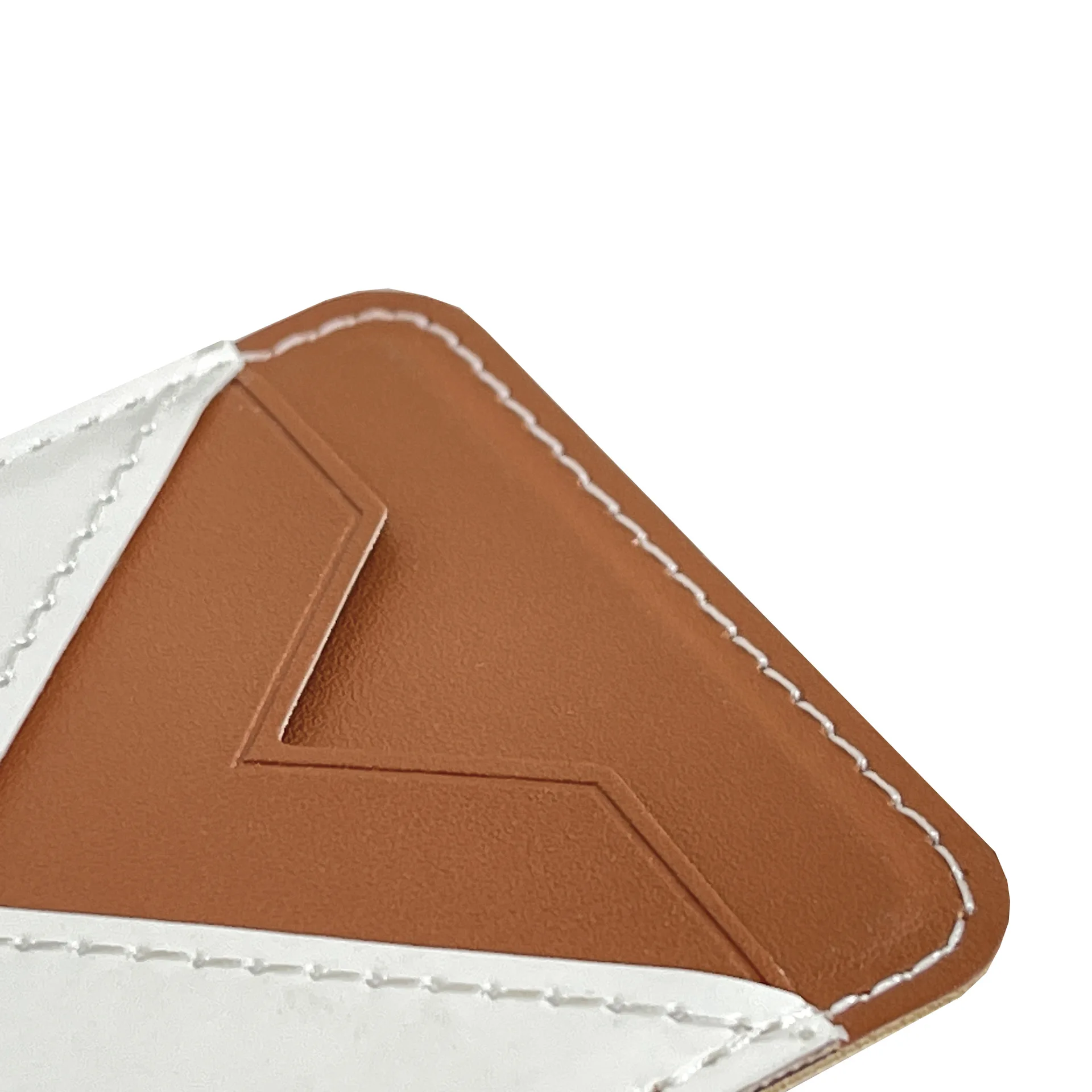 Heat Sublimation PU Leather Mobile Phone Back Sticker Portable Card Holder Heat Transfer Blank Printed Card Case And Card Sleeve