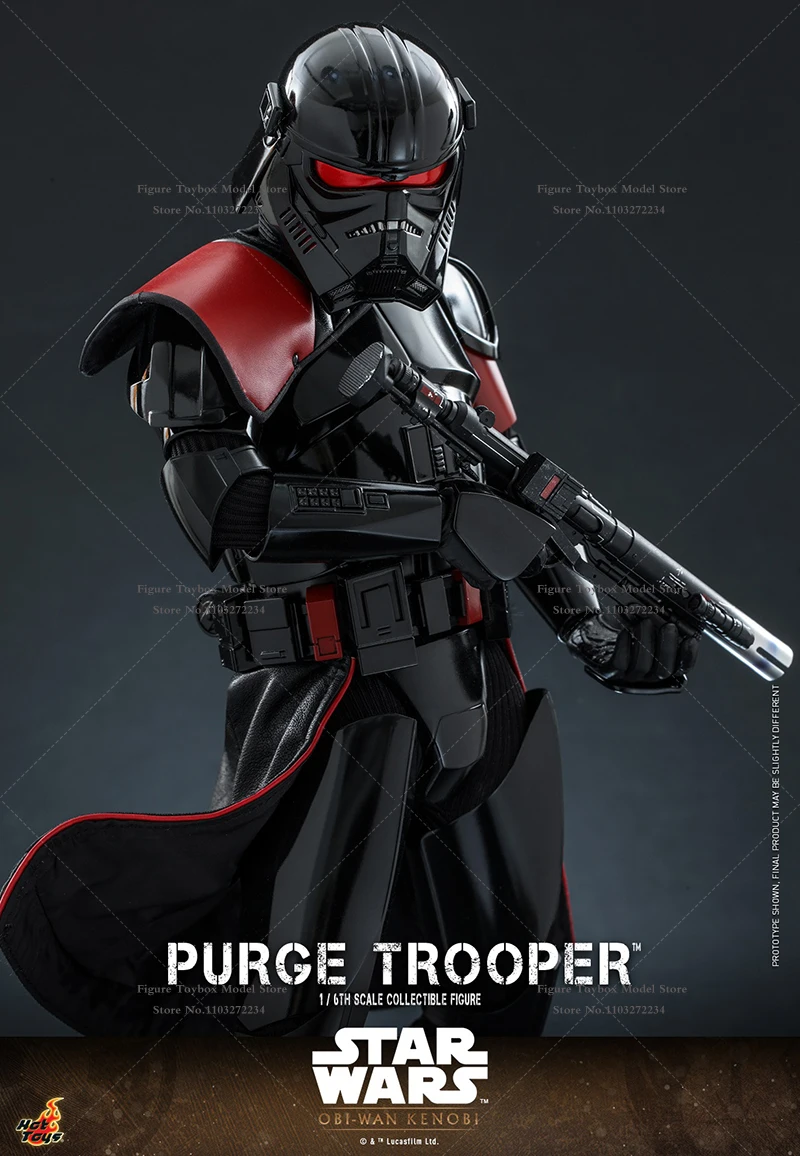 HOTTOYS HT TMS081 1/6 Movable Purge Trooper Obi-Wan Action Figure Star Wars Movie Original Delicate 12