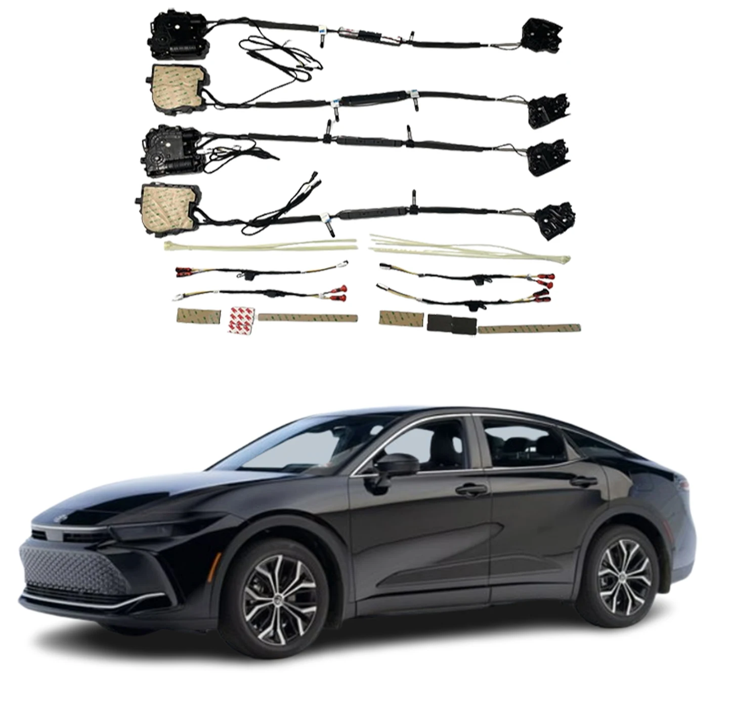 

For Electric Suction Doors Soft Close Automotive Car Doors Vacuum Door Lock for TOYOTA Crown Kluger 2021+