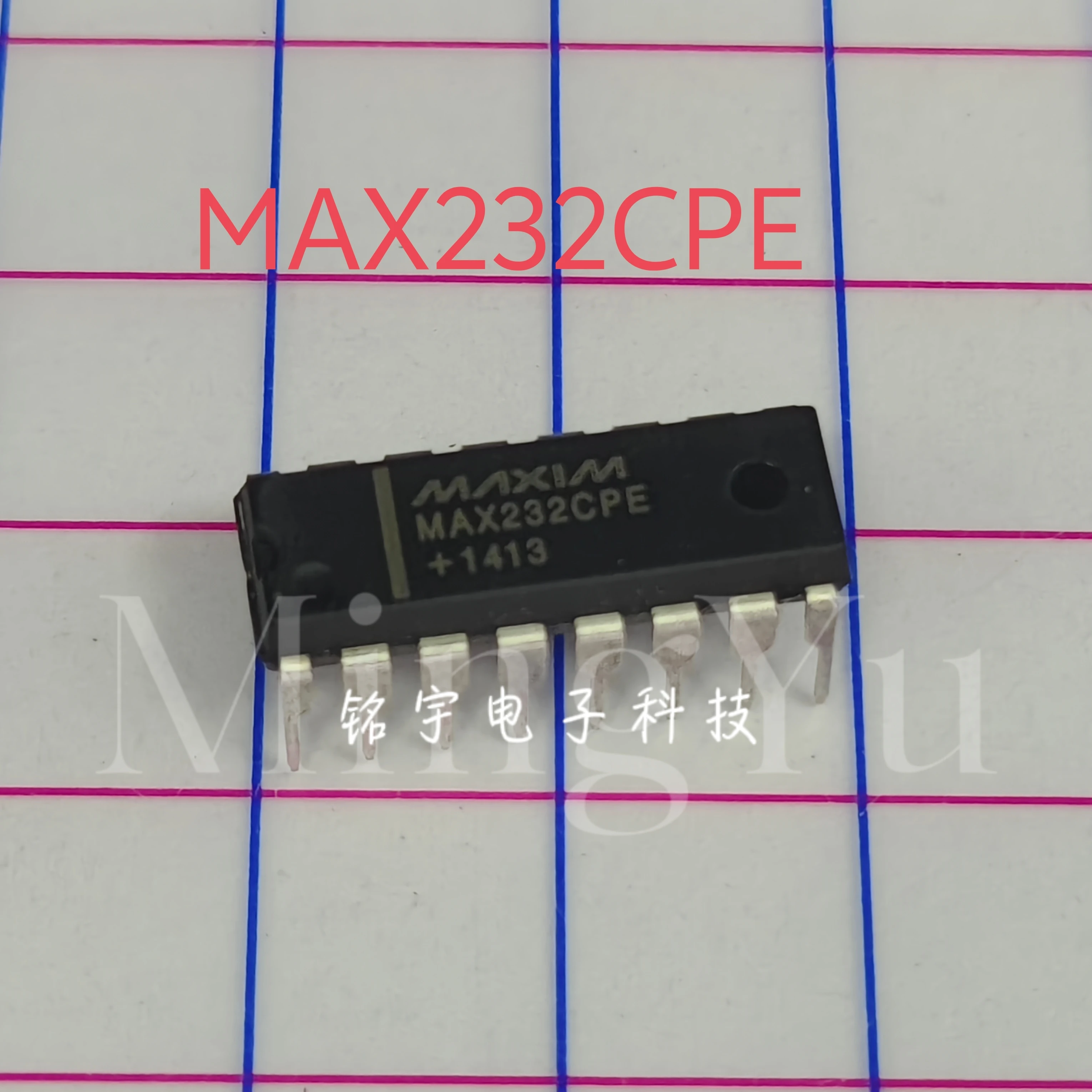 1-10PCS 100% brand new MAX232 MAX232CPE Original and authentic products encapsulation:DIP16