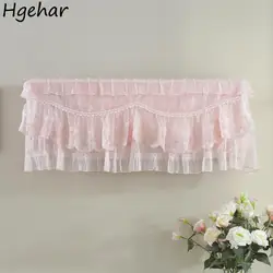 Lace Air Conditioner Cover Sweet Pastoral Wall-mounted Vintage Ruffle Dust-proof Design Tender Popular Home 6 Colors Classic Ins
