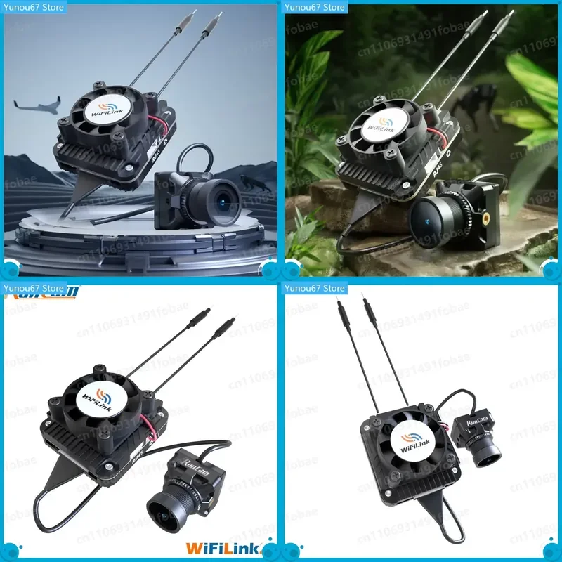 For RunCam Wireless WiFiLink2 WiFiLink2-G Digital HD FPV Transmitter Based on OpenIPC with 1080P FOV 160 Degree FPV Camera