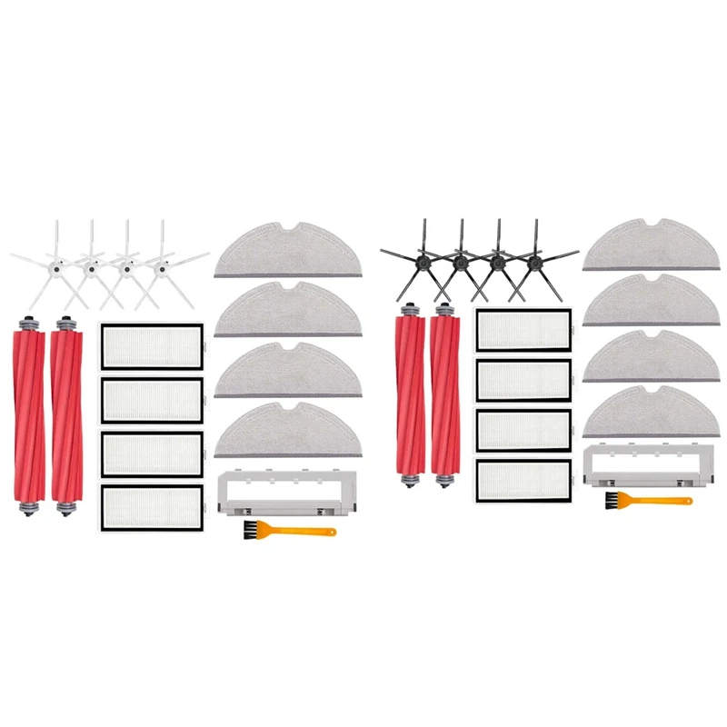 فلتر Hepa لـ Xiaomi Roborock ، مكنسة كهربائية روبوت ، ممسحة خرقة ، غطاء فرشاة ، قطع غيار ، ملحقات ، Q7 Max ، Max Plus ، A