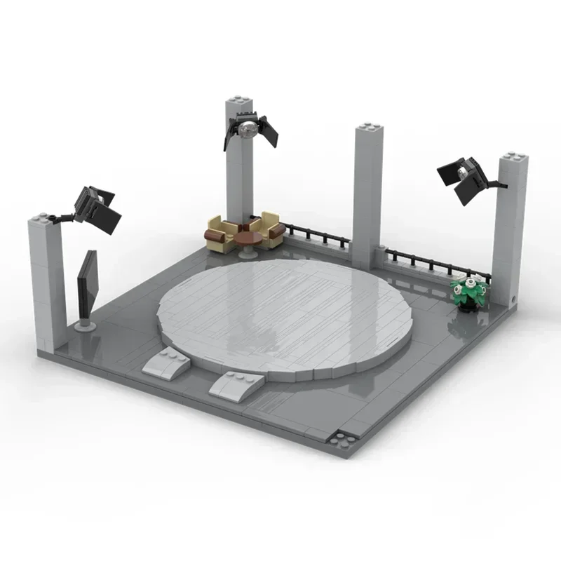 City Car Park Model Moc Building Bricks Speed Champion Technology Modular Garage Blocks Construstion Toy DIY Set Assembly Gifts