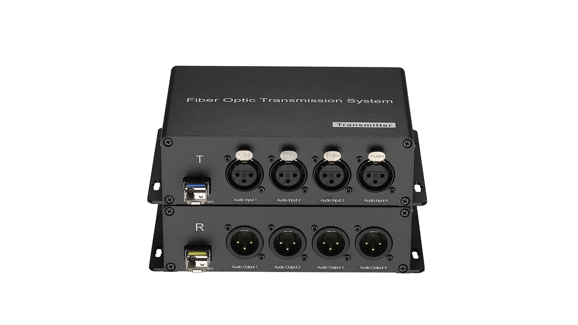 Convertisseur optique audio sur fibre XLR, convertisseur audio de diffusion, balchoose Xlr, 4 canaux