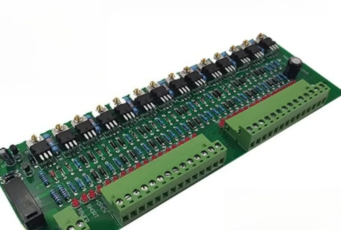 PCB-01B 14-Channel PLC Protection Circuit Board Die-casting Machine Industrial Control Replacement Board