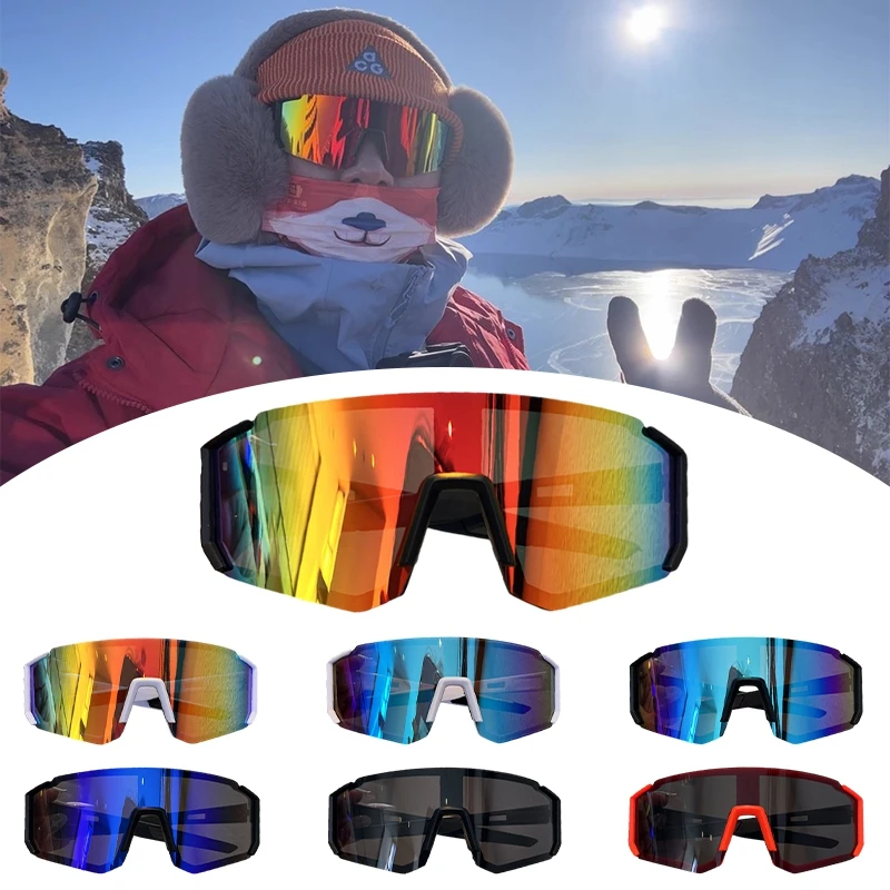 نظارات ركوب الدراجات في الهواء الطلق Mtb لركوب الدراجات نظارات شمسية مستقطبة للرجال والنساء للحماية من الأشعة فوق البنفسجية والمشي لمسافات طويلة والقيادة على الجبال