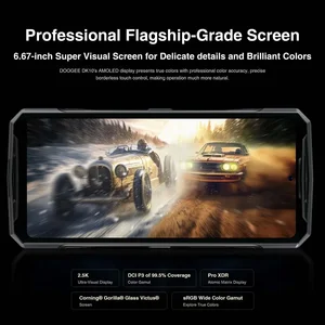 World Debüt Doogee DK 10 5G Abmessung 8020 Morpho Quad Kamera 50MP Telefon robust 6.67 12 Hauptverkäufe Dodge Celular - №2