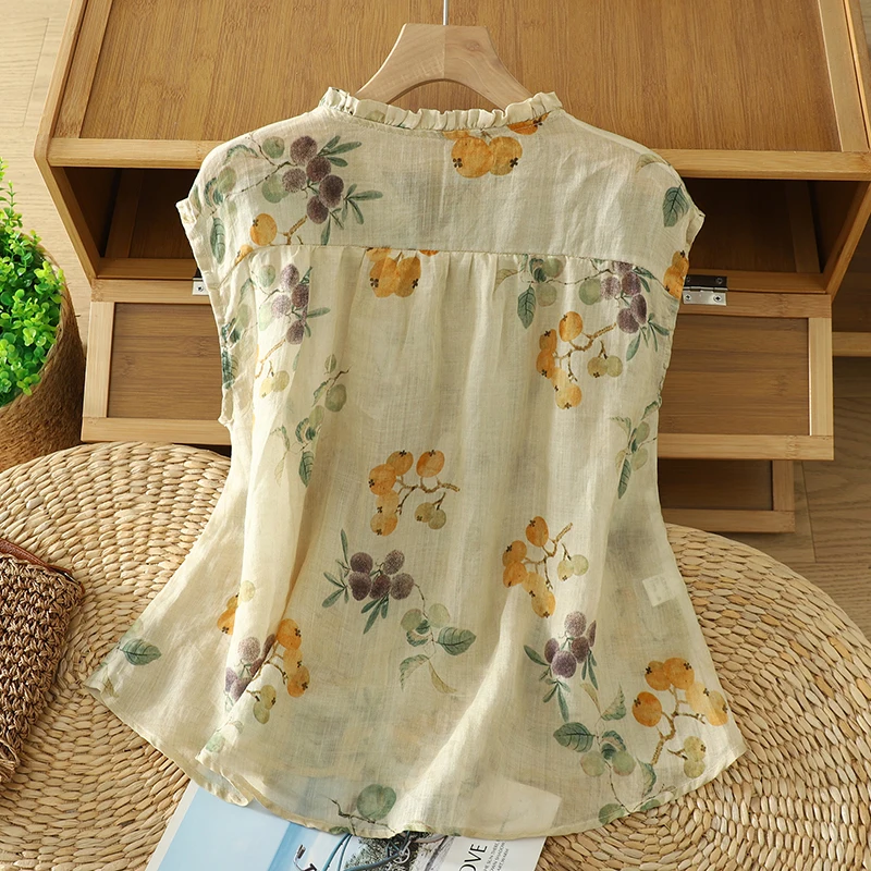 Camisa Elegante Vintage de Alg - Vintage Fashion Years avaliação e preço