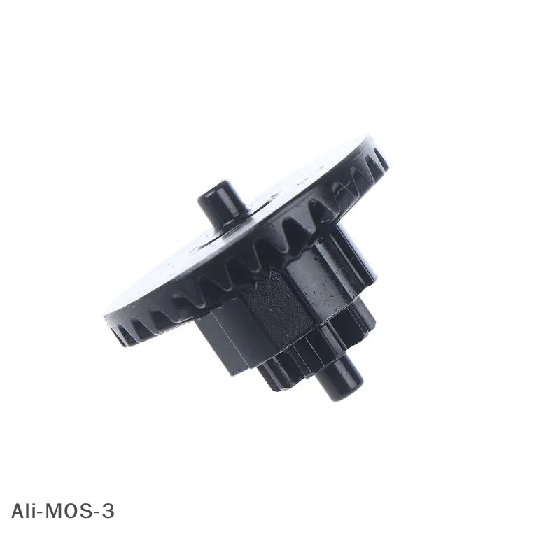 【S】1 قطعة ترس مخروطي معدني حلزوني ترس مشطوف ومحرك حلزوني من النوع D للإصدار. 2/3 أجزاء لعبة ميتال جير #4