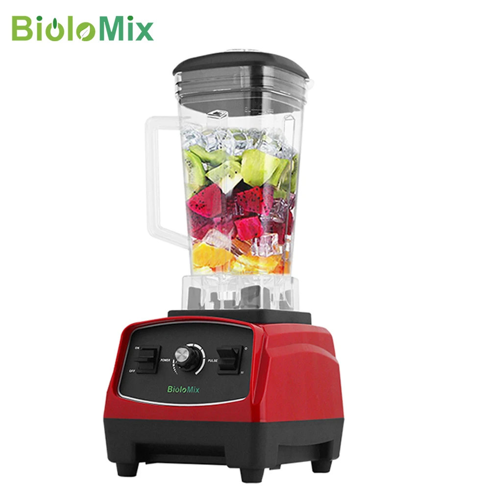 BPA Free 3HP 2200W Heavy Duty Commercial Grade Blender Mixer Juicer High Power Food Processor Ice Smoothie Bar Fruit Blender