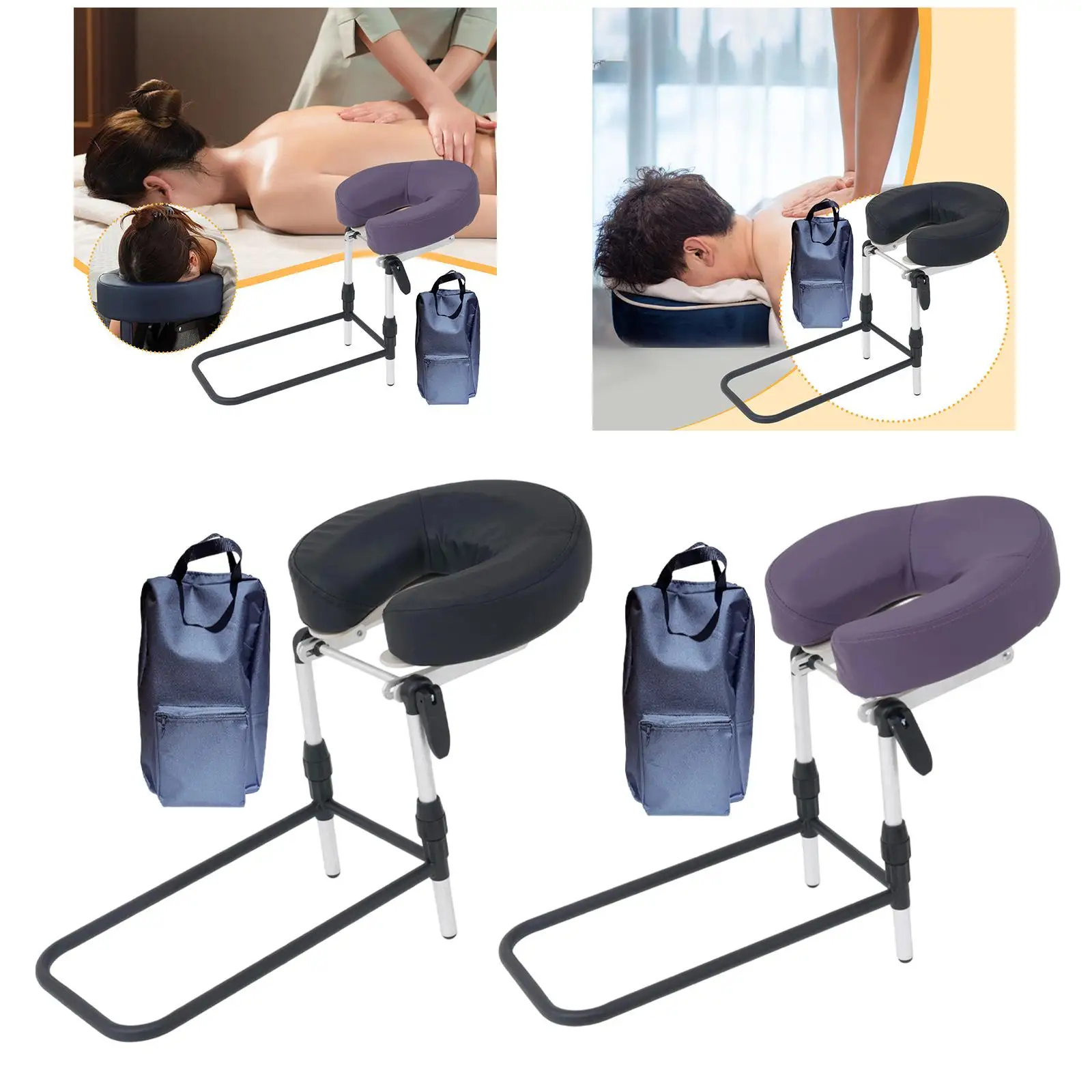 وسادة دعم لمهد الرأس ومسند الوجه، قطعة أثرية قابلة للتعديل بعد معدات استعادة جراحة العين لسرير التجميل