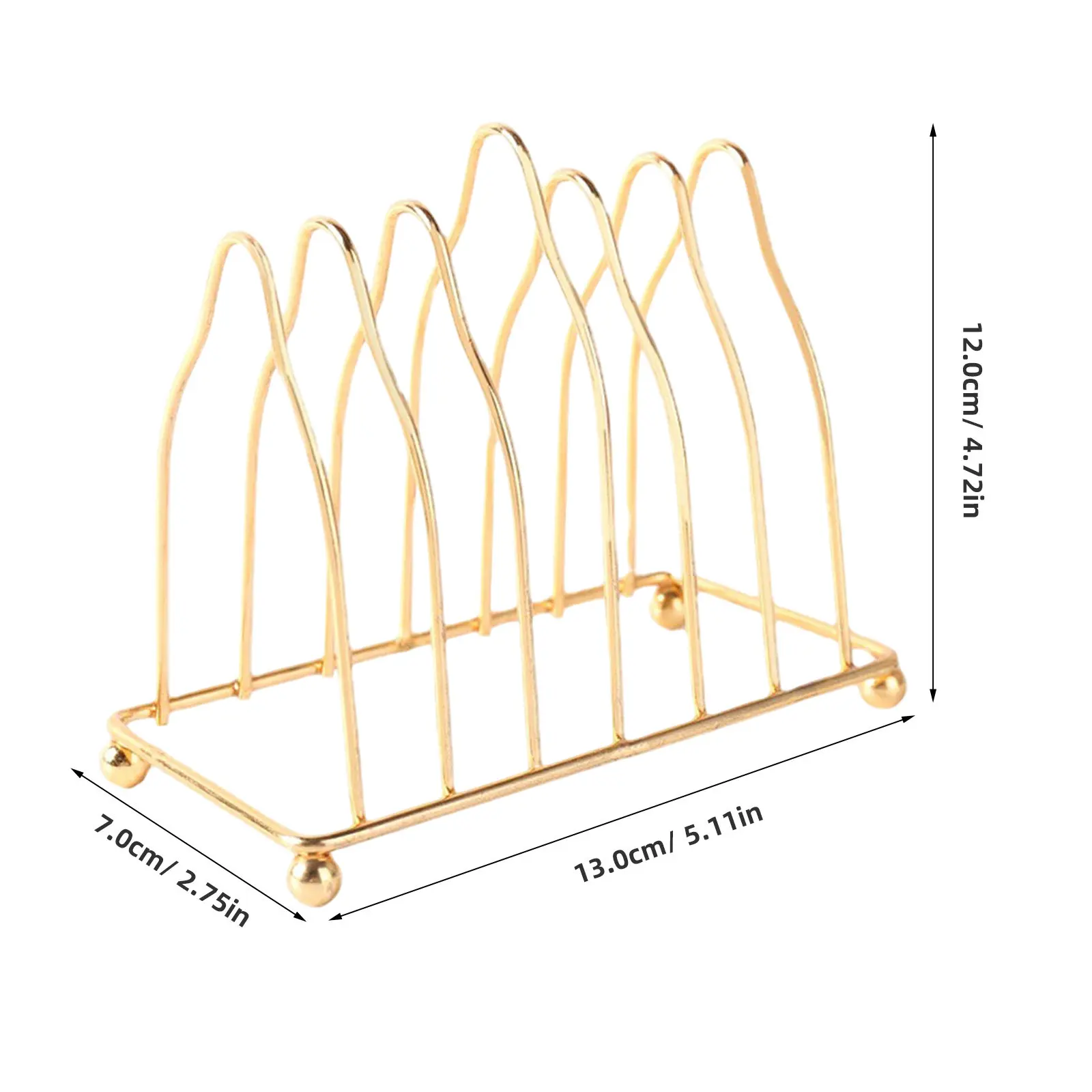 Household Plate Rack Decorative Holder Wear-resistant Organizer Kitchen Storage Countertop