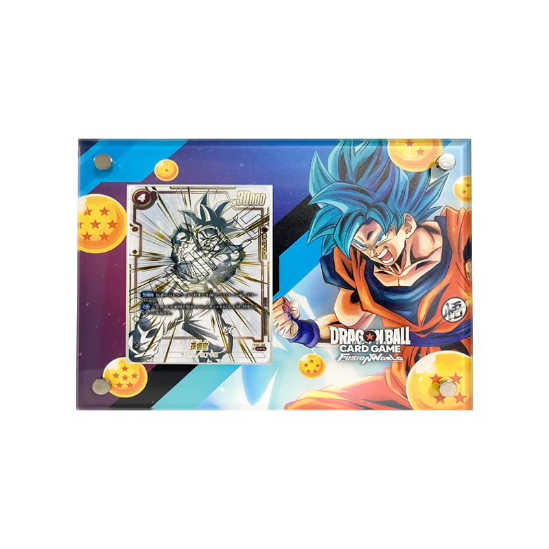 Anime Dragon Ball Homemade Card cartoon character Son Goku Trunks Gotenks Yamcha Collectible card toy Christmas birthday gift