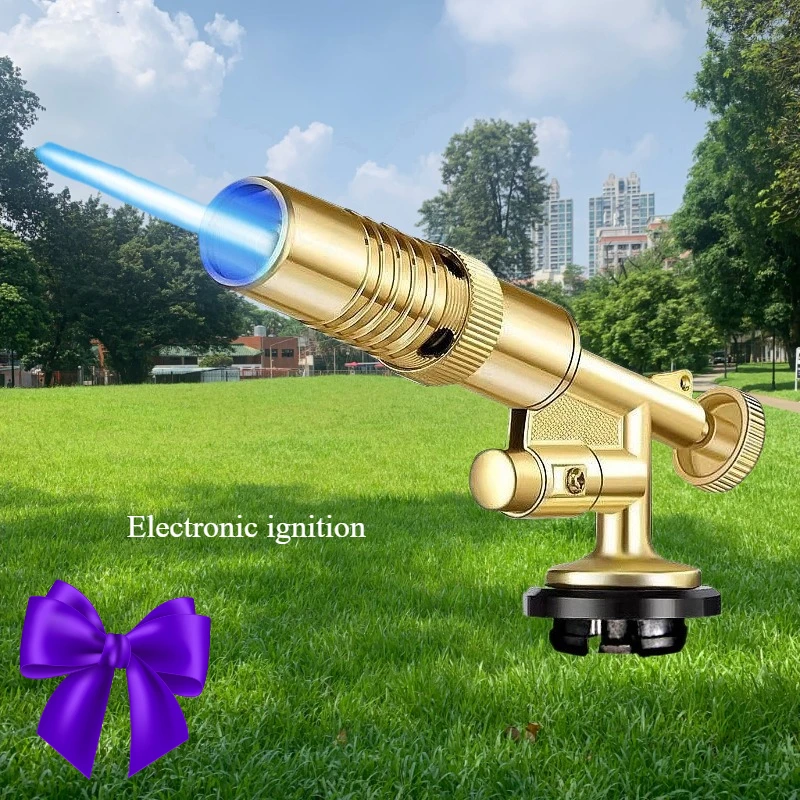 

Outdoor Barbecue Long Musket Igniter Welding Gun Butane Type Spray Burning Pig Hair Gun Household Open Flame Cigarette Lighter