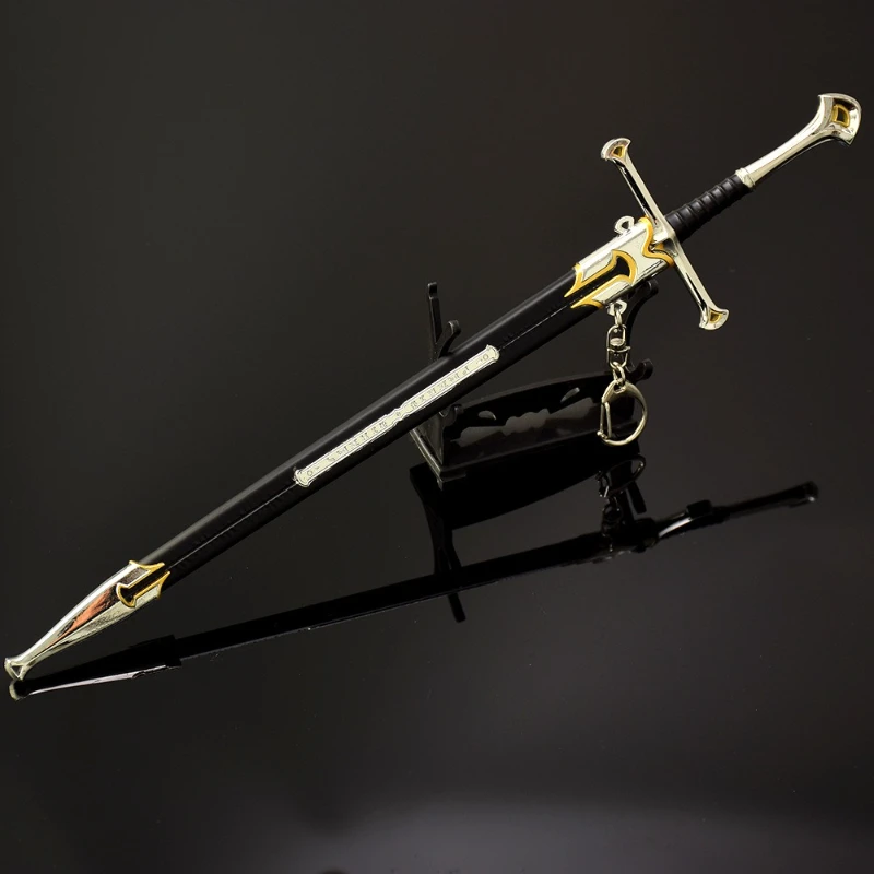 30cm/11.81in ragnarok filme e periféricos de tv nasir espada com bainha armas modelos espada medieval metal artesanato ornamentos brinquedo do menino