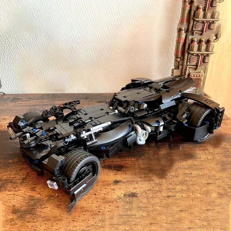 Popular Bat Movie Model Moc Building Bricks Famous BvS Bat Vehicle Technology Modular Blocks Gift Christmas Toy DIY Set Assembly