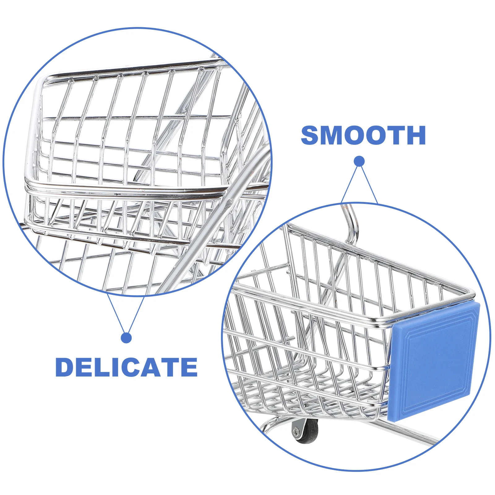 

Mini Shopping Folding Trolley Foldable Storage Toy Vehicle Kids Child