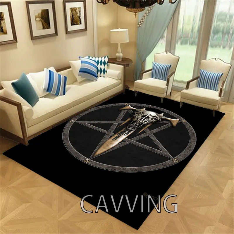 

Trivium band 3D Print Carpets Flannel Rugs Anti-slip Large Rug Carpet Home Decoration for Living Room Bedroom H03