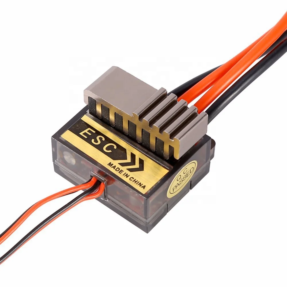2PCS HSP 320A Electronic Speed Controller Brushed Motor ESC For 1/8 1/10 RC Car Truck Buggy Boat-Motor Components For Electrical