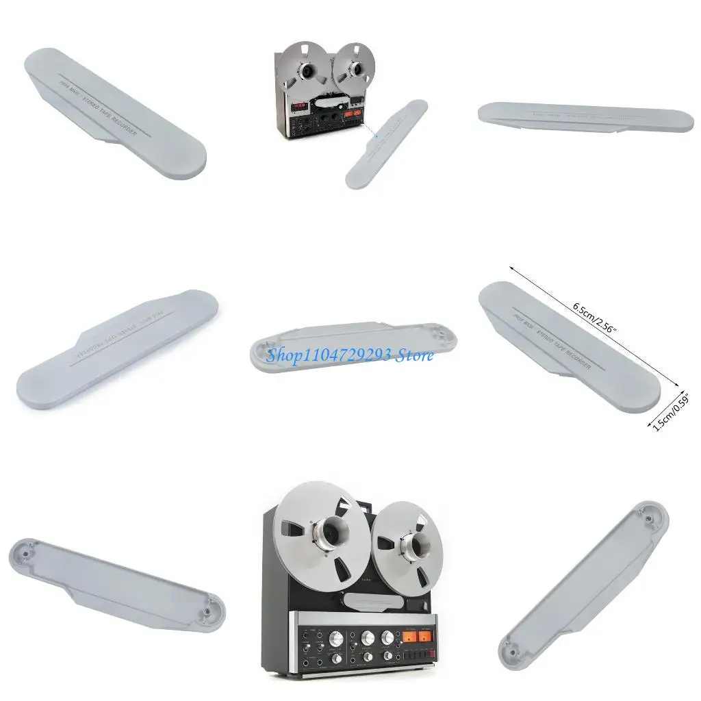 

Y2GD Reel To Reel Tape Recorders Head Cover for PR99 MKIII Disk Recorders Replacement Lid Caps Spare Accessory