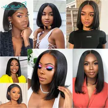 Short Bob Wig with Lace Closure #3