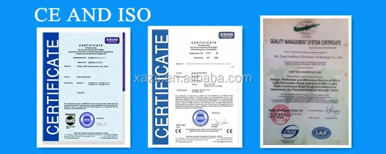 جودة عالية حار بيع المحمولة شاشة ديجيتال انتعاش الخرسانة المطرقة تستر