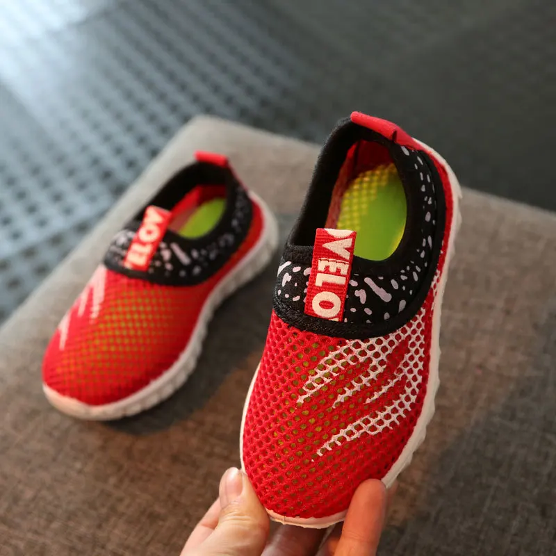 Size 21-38 New Mesh Kids Sneakers Lightweight Children Shoes Casual Breathable Boys Shoes Non-slip Girls Sneakers Zapatillas