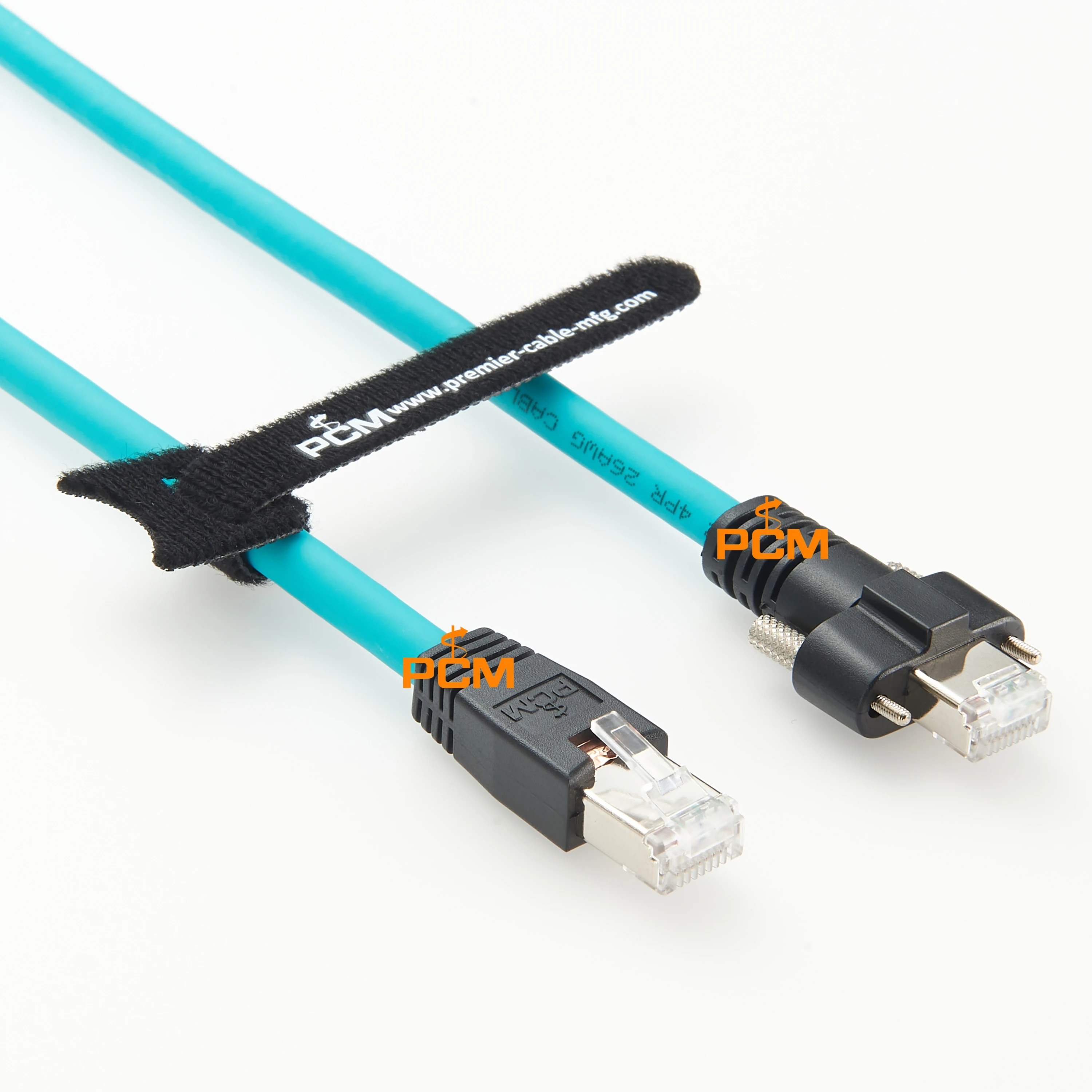 Гигабитный Ethernet-кабель GigE с винтовым монтажным замком, промышленная цифровая камера, видеокабели машинного зрения, RJ45 8P8C PoE
