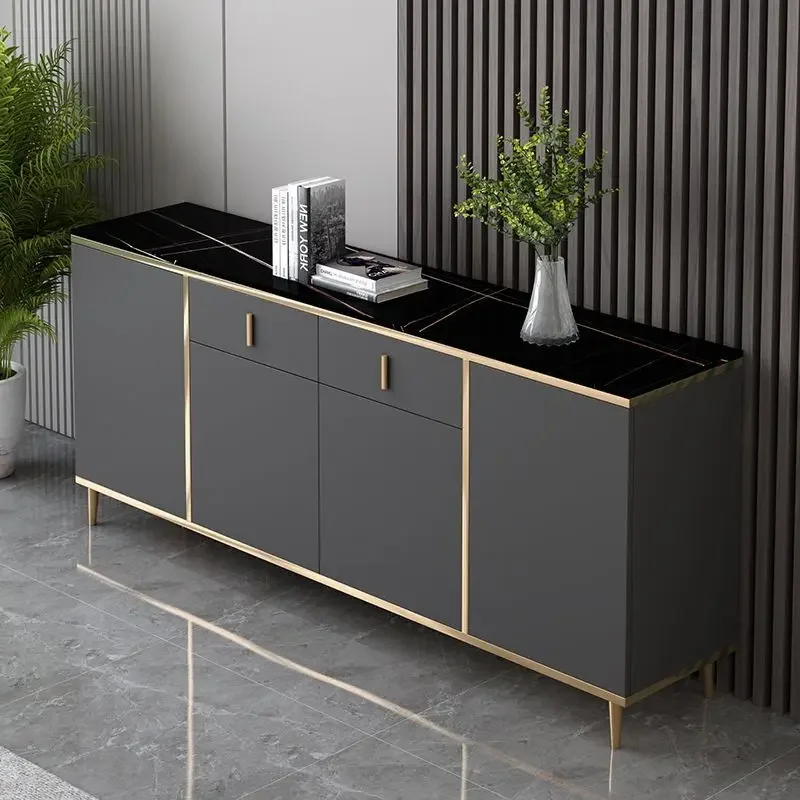 

Black Luxury Living Room Cabinets Morden Storage Drawers Entrance Home Cabinets Showcases Organizers Armario De Ropa Furniture