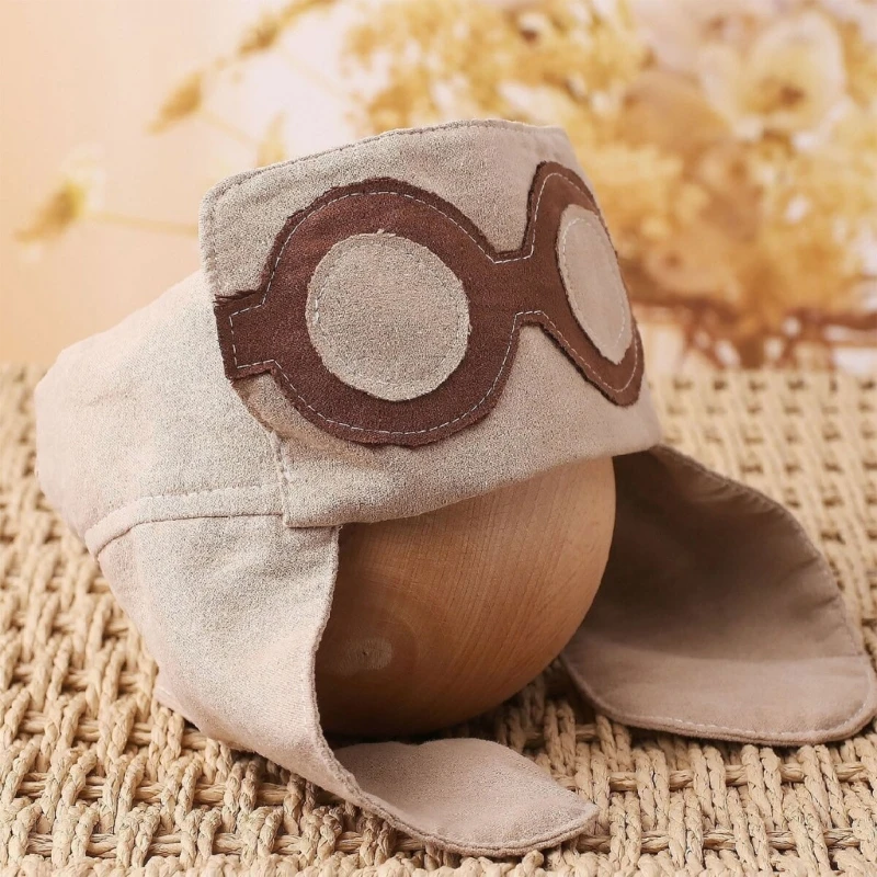 Newborns Photoshooting Props Glasses Hat Long Pants Posing Bodysuit Shower Gift