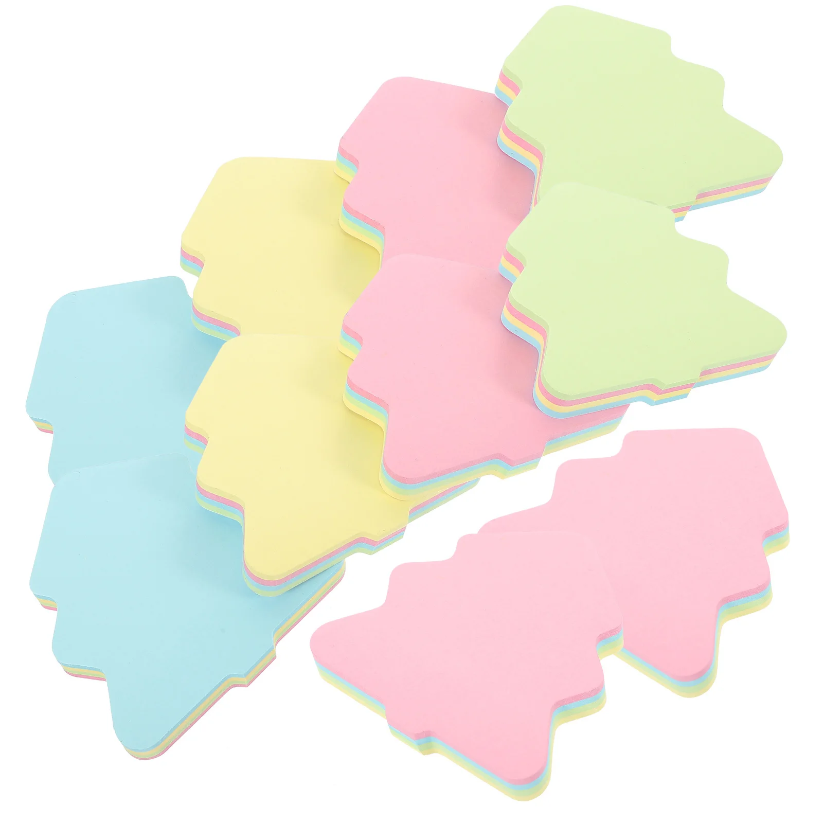 10Sets Memo Pads Tearable Self Adhesive Note Stickers Portable to Do List School Office Memo Supplies Animals Pattern Note Pads