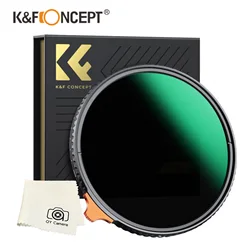 K&F Concept ND2-400 Nano X No X Lens Filter Variable Adjustable Neutral Density 49mm 52mm 58mm 62mm 67mm 77mm 82mm ND Filter