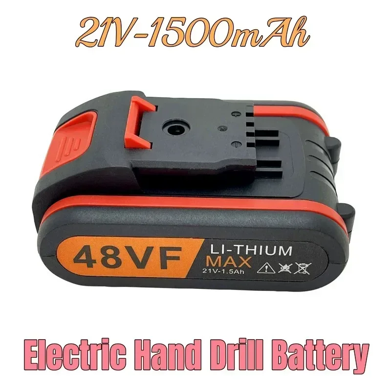 48VF.98VF.21V.2500MAH, Rechargeable Lithium-Ion Battery, Suitable For Electric Tools, Pistol Drills, Screwdrivers