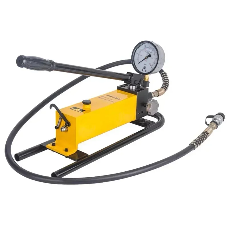 

Hot SalesCP-700D Manual Pump Hydraulic With Pressure Gauge Pressure Pumping Station Press Oil Hydraulic K.