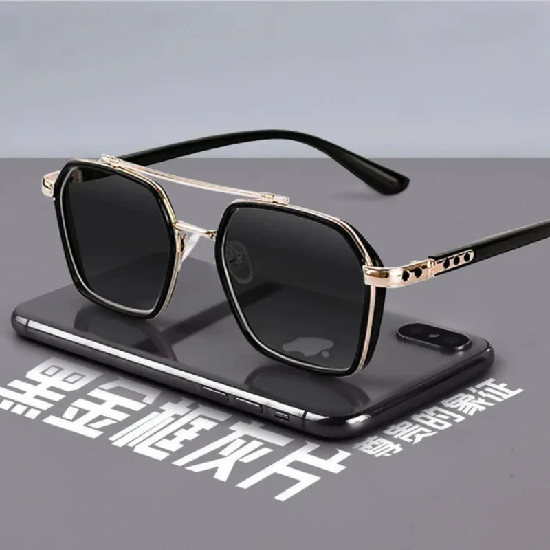Trendy Anti-UV Sunglasses Men'S Simple Day Night Driver Sun Glasses Women Fashion Vintage Eyewear Shades UV400 Protection - view 4
