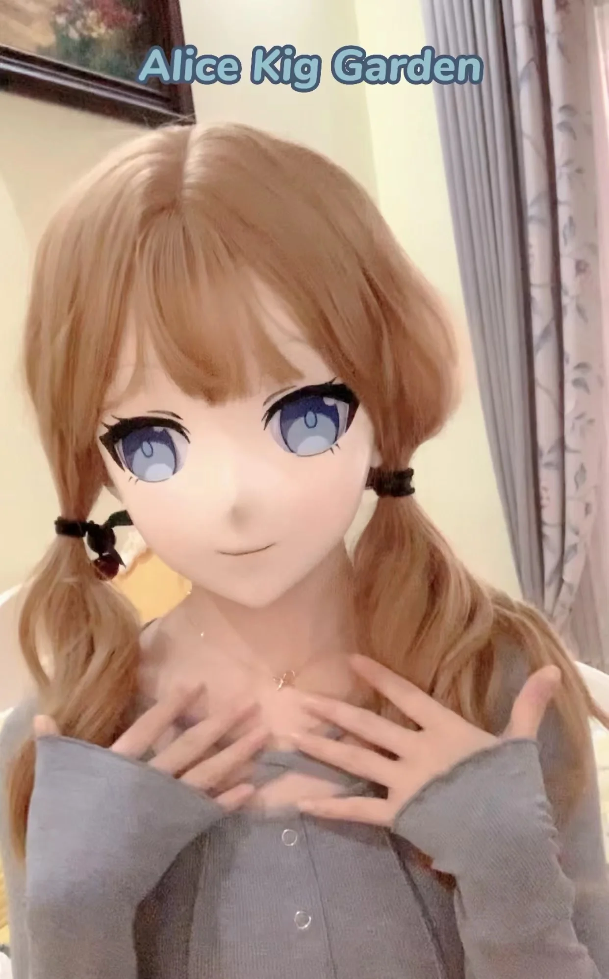 Special Offer!! Female/Girl Resin Full Half Head Anime Style Cosplay Japanese Animego Character Kigurumi Mask