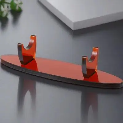 

Portable Acrylic Pen Display Stand Makeup Brush Storage Organizer Desk Pencil Holder Antifall Design Pen Display Holder