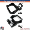 Auto Scheinwerfer Lampe Licht halterung links rechts für Jeep Cherokee 2014 2015 2016 2017 2018 schwarz 2