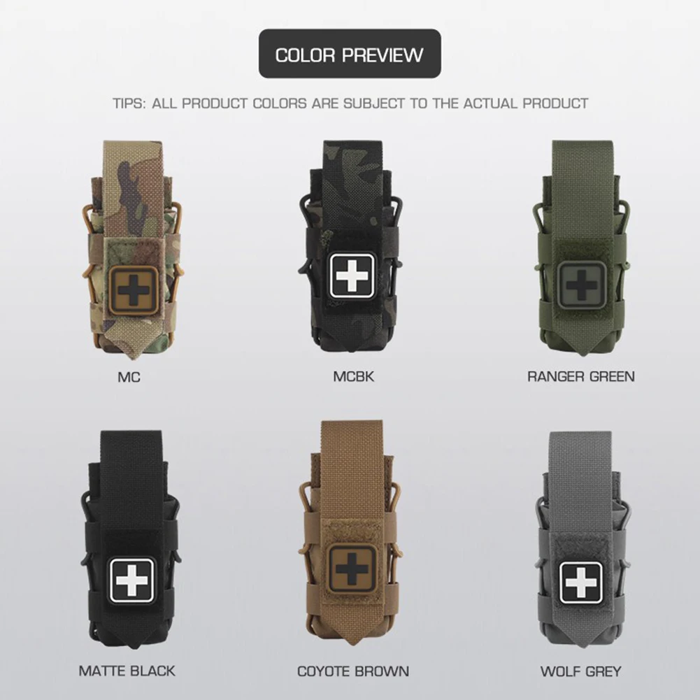 مغلق رفرف عاصبة الحقيبة الصدمة الطبية EMT عدة الحقيبة EMT الطوارئ بقاء ميد الحقيبة سترة صيد لوحة الناقل والعتاد