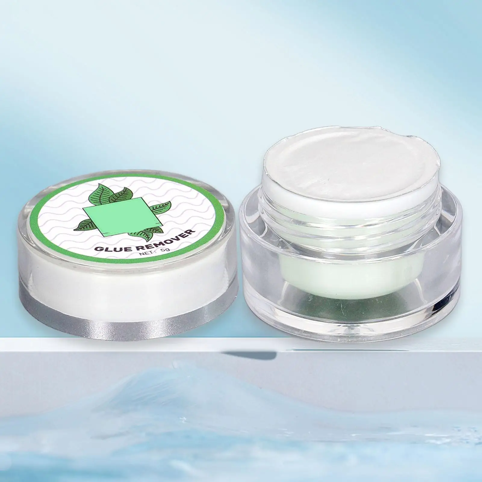Dissolvant adhésif pour extensions de cils, Gel doux, faible Irritation pour peaux sensibles, dissolution rapide, dissolvant de colle pour cils, 5g