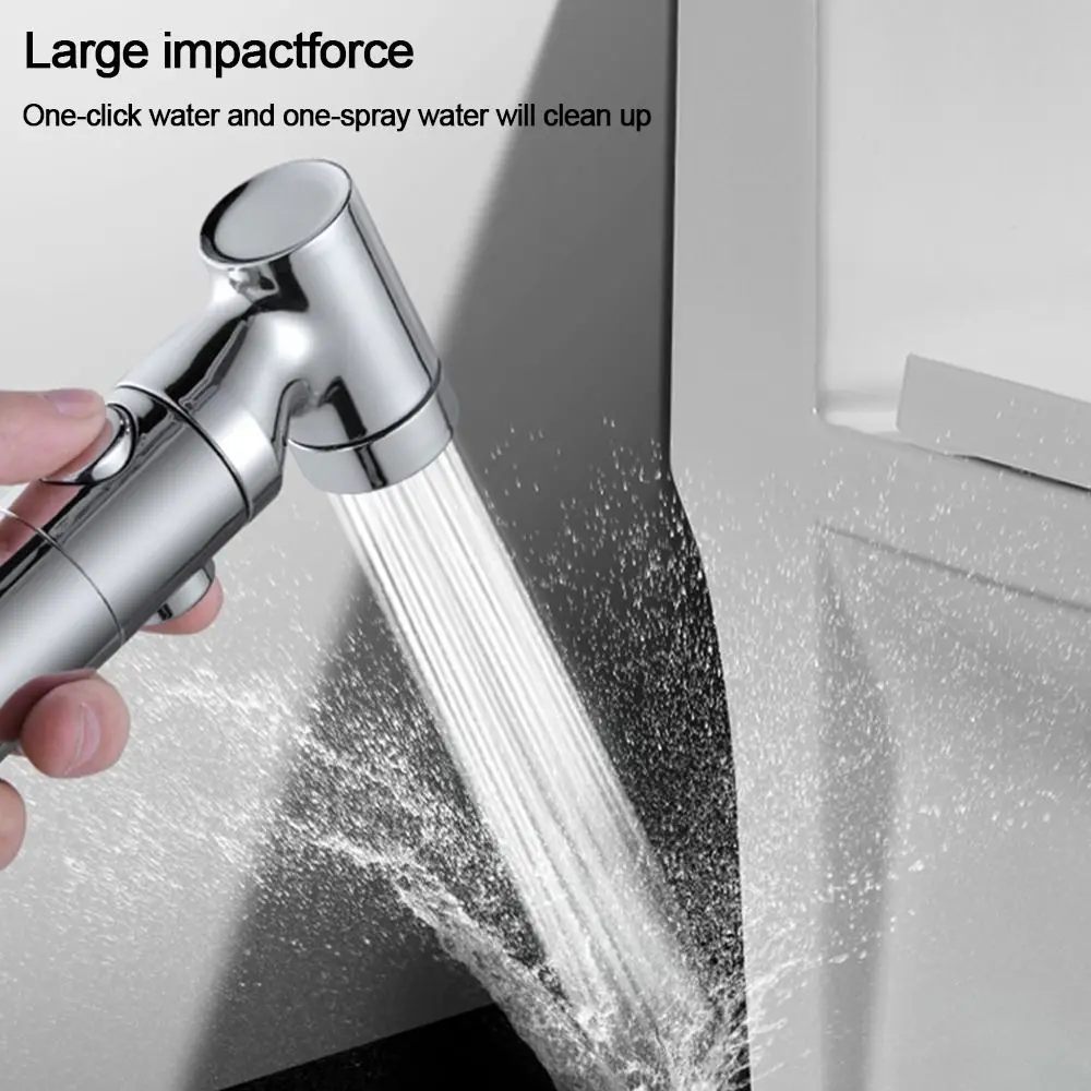 Multi-functional Protable Handheld Bidet Sprayer Toilet Closet Shattaff Shower Bathroom Sprayer Shower Head Bath Accessories view 2