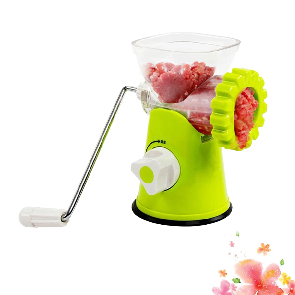 

Manual Meat Grinder Hand Crank Mincer Sausage Maker Household Chopper Cranking Compact Food