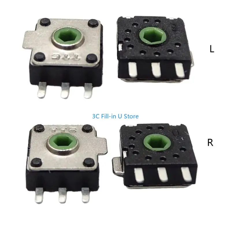 

G8TA 2Pcs TTC Green Cores Mouse Encoders for ROGGladiusIII MambaElite Decoders